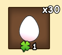 White Egg in the Ride A Pet community reference catalogue