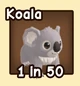 Koala in the Ride A Pet community reference catalogue
